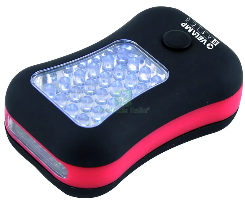 12PZ Torcia da Lavoro DL101 con Gancio e Calamita 24+4 LED — Illuminazione — rif. FERX.VIT58450