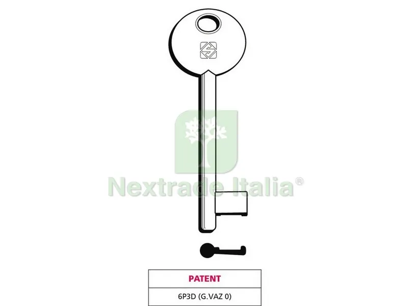5PZ CHIAVE A MAPPA 6P3D (G. VAZ 0) PATENT — Chiavi e ricambi auto — rif. FERX.VIT47677 5PZ CHIAVE A MAPPA 6P3D (G. VAZ 0) PATENT — Chiavi e ricambi auto — rif. FERX.VIT47677