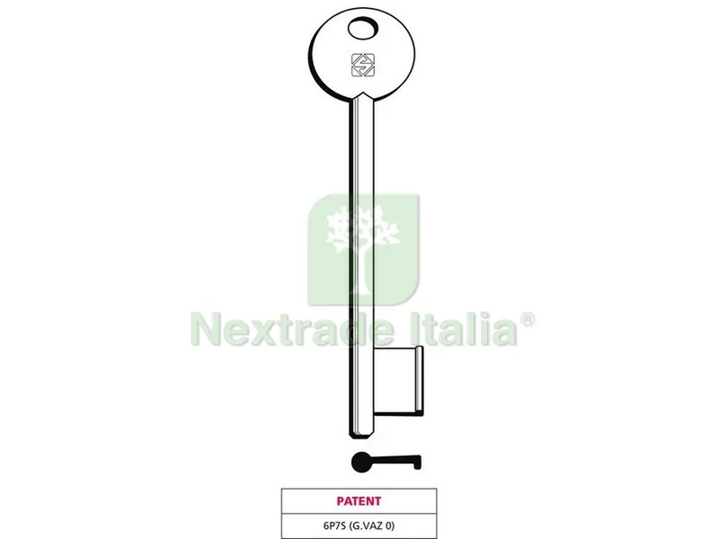 5PZ CHIAVE A MAPPA 6P7S (G. VAZ 0) PATENT — Chiavi e ricambi auto — rif. FERX.VIT47681 5PZ CHIAVE A MAPPA 6P7S (G. VAZ 0) PATENT — Chiavi e ricambi auto — rif. FERX.VIT47681