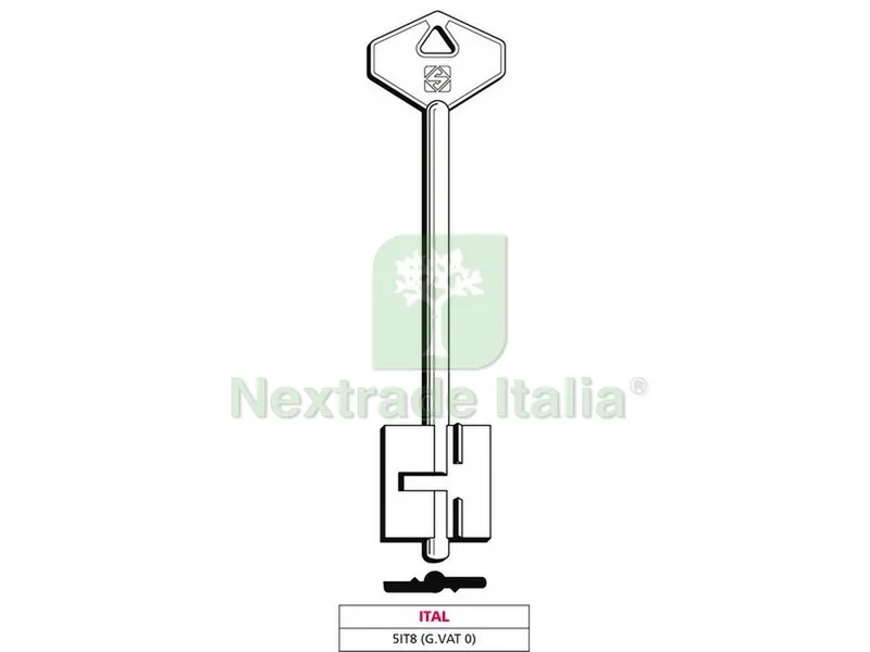 5PZ CHIAVE A DOPPIA MAPPA 5IT8 (G. VAT 0) ITAL — Chiavi grezze e duplicati — rif. FERX.VIT47642 5PZ CHIAVE A DOPPIA MAPPA 5IT8 (G. VAT 0) ITAL — Chiavi grezze e duplicati — rif. FERX.VIT47642
