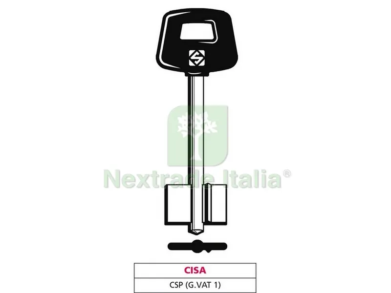 5PZ CHIAVE A DOPPIA MAPPA CSP (G. VAT 1) CISA — Chiavi grezze e duplicati — rif. FERX.VIT47674 5PZ CHIAVE A DOPPIA MAPPA CSP (G. VAT 1) CISA — Chiavi grezze e duplicati — rif. FERX.VIT47674
