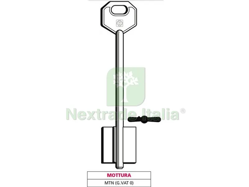5PZ CHIAVE A DOPPIA MAPPA MTN (G. VAT 0) MOTTURA — Chiavi grezze e duplicati — rif. FERX.VIT47634 5PZ CHIAVE A DOPPIA MAPPA MTN (G. VAT 0) MOTTURA — Chiavi grezze e duplicati — rif. FERX.VIT47634