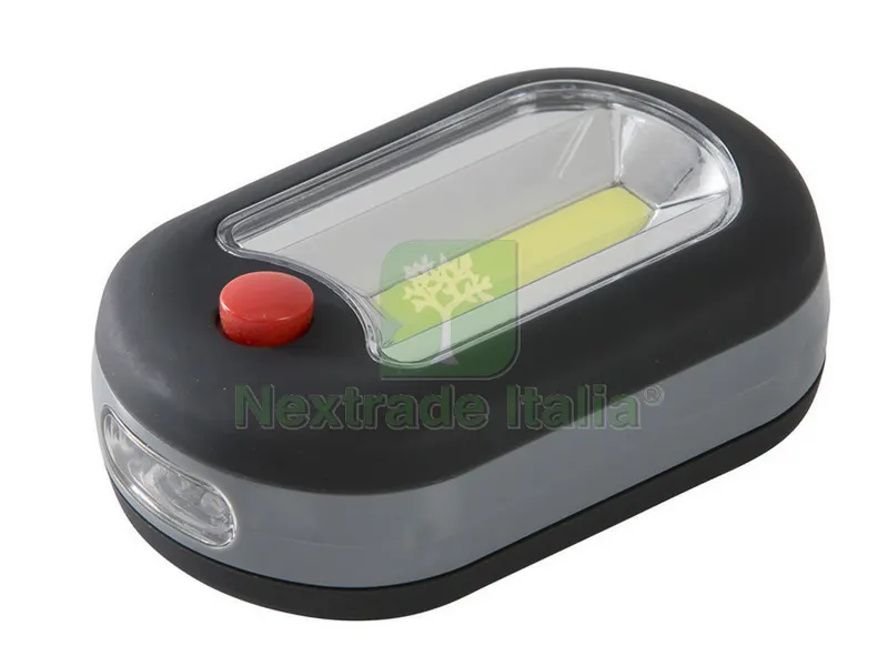 Torcia da Lavoro Ovale COB-LED cm. 9,5 — Illuminazione — rif. FERX.VIT41566 Torcia da Lavoro Ovale COB-LED cm. 9,5 — Illuminazione — rif. FERX.VIT41566