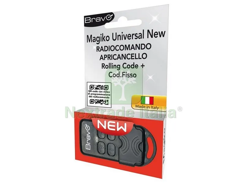 Radiocomando Apricancello Autoapprendente Magiko Universal NEW Codice fisso + rolling code — Automazioni cancello — rif. FERX.VIT55387 — foto 2 Radiocomando Apricancello Autoapprendente Magiko Universal NEW Codice fisso + rolling code — Automazioni cancello — rif. FERX.VIT55387 — foto 2