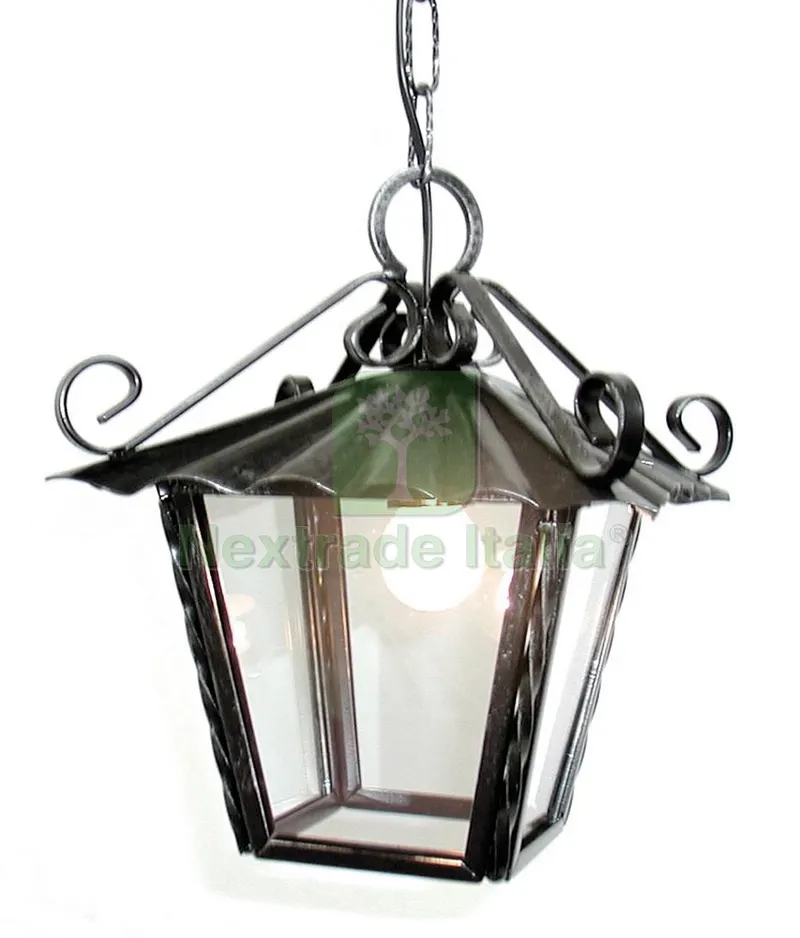 Lanterna Quadrata con Catena 1x60 Watt — Illuminazione — rif. FERX.VIT25815 Lanterna Quadrata con Catena 1x60 Watt — Illuminazione — rif. FERX.VIT25815