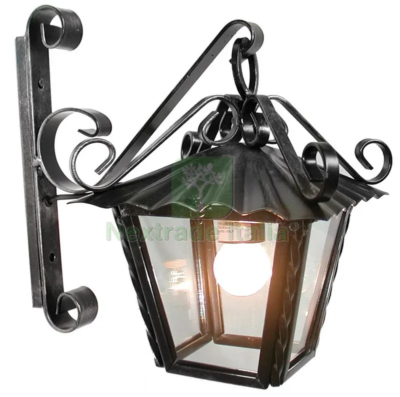 LANTERNA QUADRATA CON BRACCIO 1x60 Watt — Illuminazione — rif. FERX.VIT25570