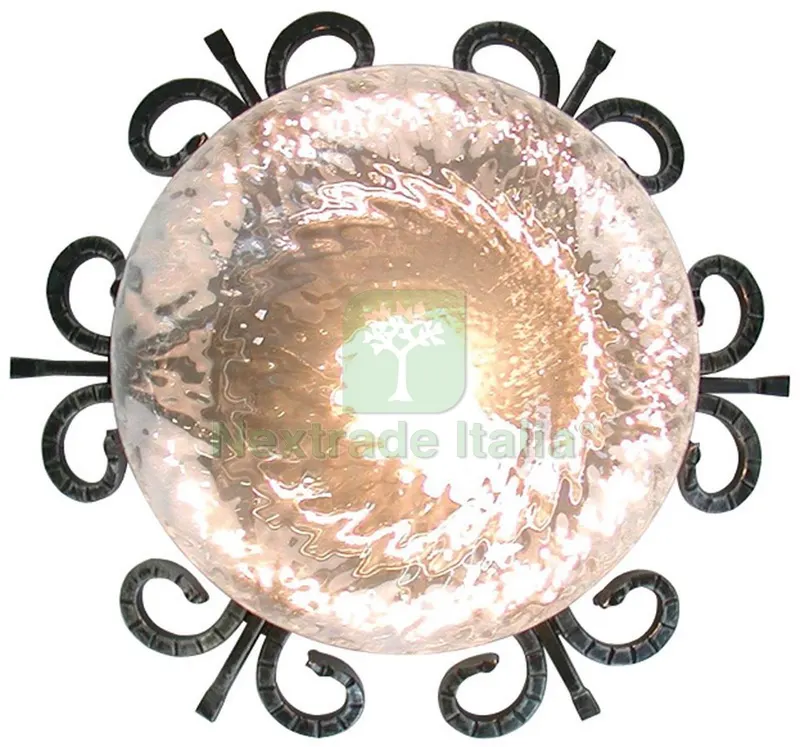 Plafoniera Rustica Ø cm.35 1x60 Watt — Illuminazione — rif. FERX.VIT25495