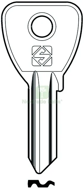 20PZ CHIAVE ASC OC236 (G. VAC 0) OMEC — Ferramenta porte e finestre — rif. FERX.VIT57217 20PZ CHIAVE ASC OC236 (G. VAC 0) OMEC — Ferramenta porte e finestre — rif. FERX.VIT57217