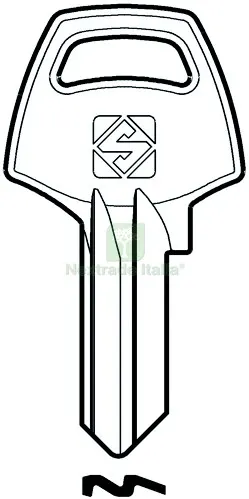 20PZ CHIAVE OTTONE CB4 (G. VAC 0) CORBIN — Ferramenta porte e finestre — rif. FERX.VIT11607 20PZ CHIAVE OTTONE CB4 (G. VAC 0) CORBIN — Ferramenta porte e finestre — rif. FERX.VIT11607