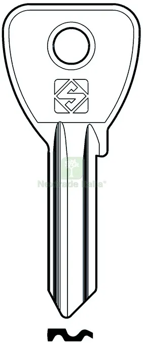 20PZ CHIAVE OTTONE OC238 (G. VAC 0) OMEC — Ferramenta porte e finestre — rif. FERX.VIT57257 20PZ CHIAVE OTTONE OC238 (G. VAC 0) OMEC — Ferramenta porte e finestre — rif. FERX.VIT57257