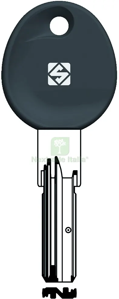 5PZ Chiave Punzonata Alpacca DIR6RP (G. VAL 0) Dierre — Serrature e cilindri — rif. FERX.VIT57247