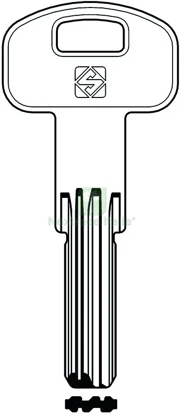 5PZ CHIAVE PUNZONATA OTTONE PT7R (G. VAG 1) POTENT — Serrature e cilindri — rif. FERX.VIT57289 5PZ CHIAVE PUNZONATA OTTONE PT7R (G. VAG 1) POTENT — Serrature e cilindri — rif. FERX.VIT57289