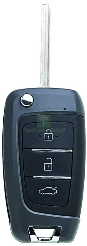 CHIAVE RADIOCOMANDO AUTO IRFH16T (3 BOTTONI) — Automazioni cancello — rif. FERX.VIT57775