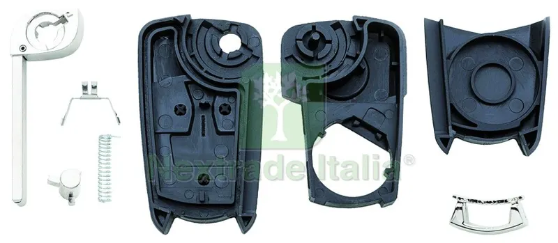 GUSCIO CHIAVE AUTO HU100RS8 (3 BOTTONI) — Chiavi e ricambi auto — rif. FERX.VIT57783 — foto 2