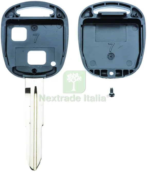 GUSCIO CHIAVE AUTO TOY41RRS2 (2 BOTTONI) — Chiavi e ricambi auto — rif. FERX.VIT57782 — foto 2 GUSCIO CHIAVE AUTO TOY41RRS2 (2 BOTTONI) — Chiavi e ricambi auto — rif. FERX.VIT57782 — foto 2