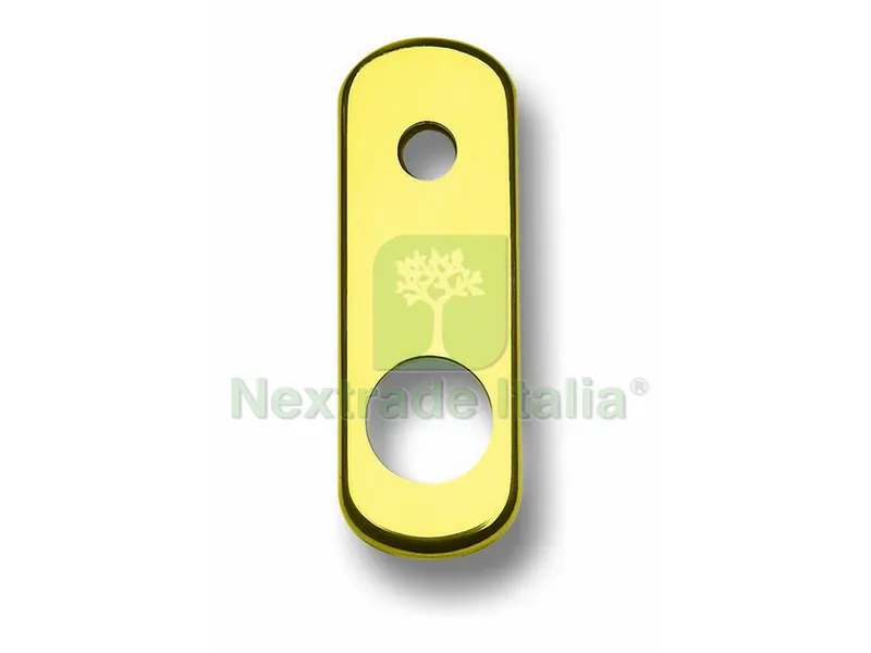 Placca per Defender Foro Ø MM.50 interasse mm.92 Bronzata — Serrature e cilindri — rif. FERX.VIT37152