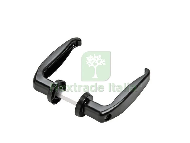 20PZ MANIGLIA PER CANCELLI col. Grigio distanza art. 210 mm. 25-35 — Maniglie e pomelli — rif. FERX.VIT3593
