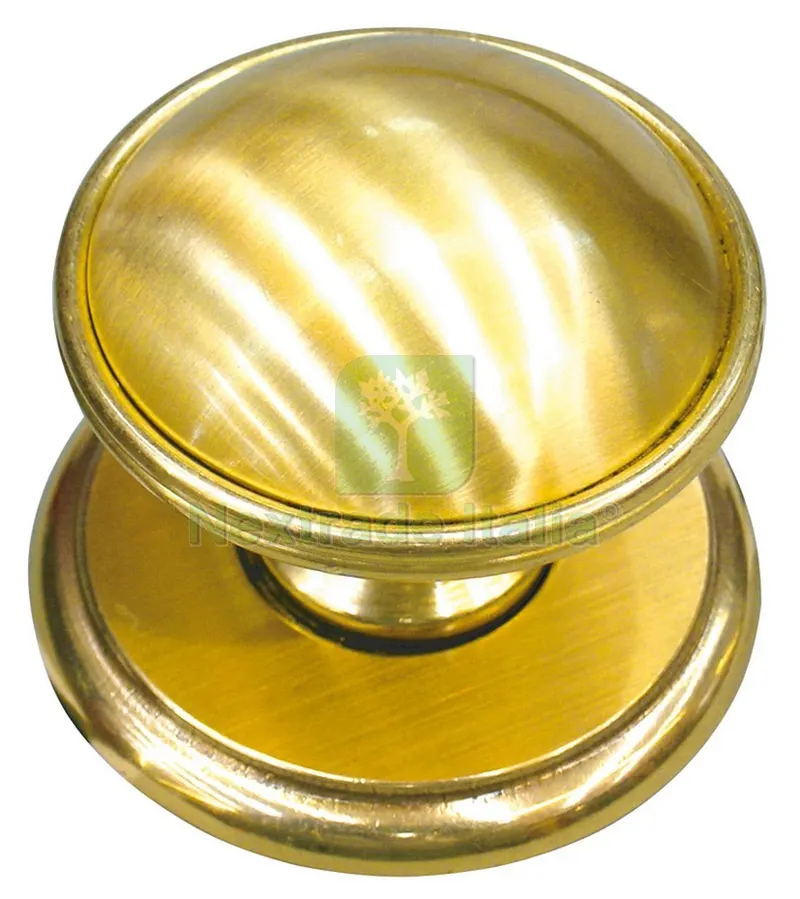 Pomolo per Porte Oro satinato — Maniglie e pomelli — rif. FERX.VIT7061