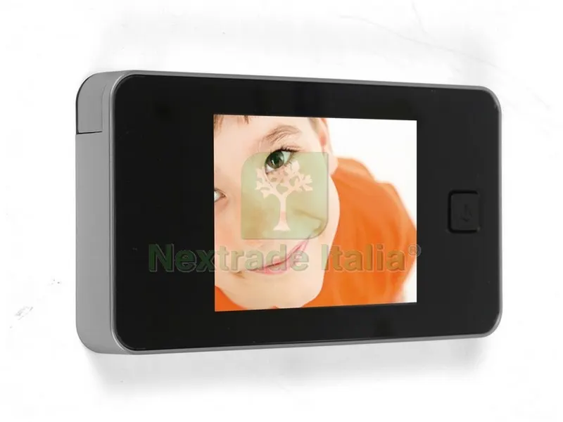 SPIONCINO DIGITALE UNIVERSALE 3,2 Cromo satinato — Ferramenta porte e finestre — rif. FERX.VIT30285