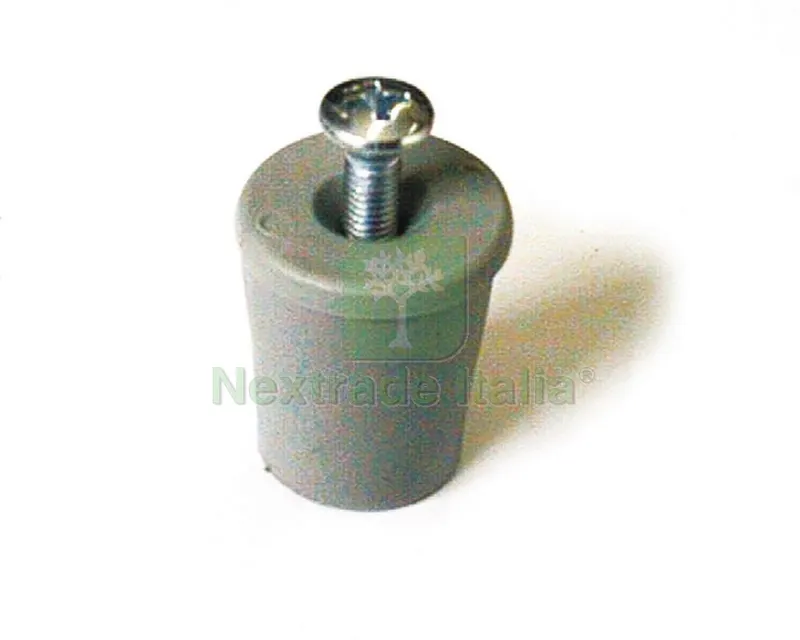 50PZ PARACOLPO PER TAPPARELLE CON RONDELLA E VITE mm. 41 — Bulloni, dadi e rondelle — rif. FERX.VIT17084