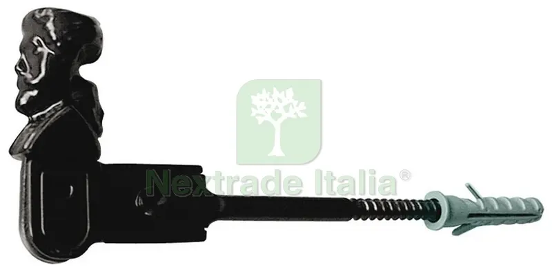 25PZ Fermaimposte a Vite Nero con Tassello — Tasselli e ancoraggi — rif. FERX.VIT3368 25PZ Fermaimposte a Vite Nero con Tassello — Tasselli e ancoraggi — rif. FERX.VIT3368