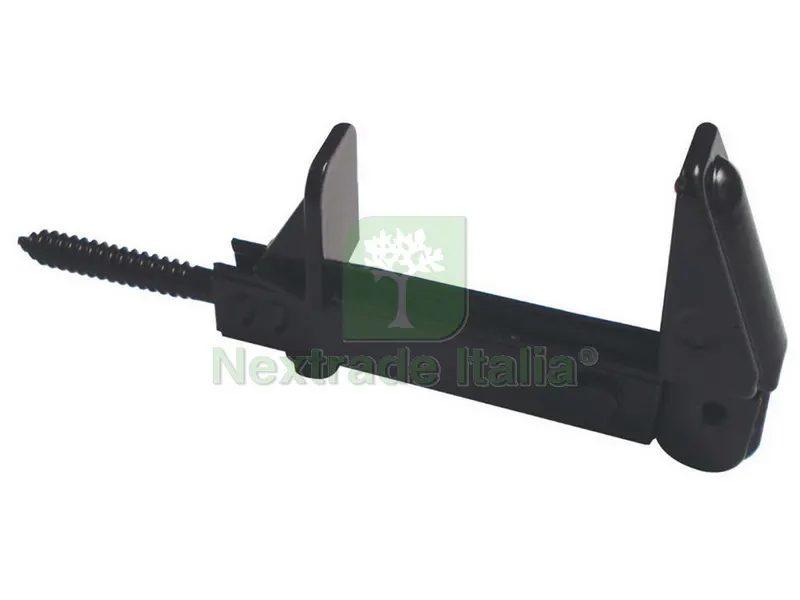 20PZ Fermaimposte a Vite MM.120 Nero con Fermo — Viti — rif. FERX.VIT36622 20PZ Fermaimposte a Vite MM.120 Nero con Fermo — Viti — rif. FERX.VIT36622