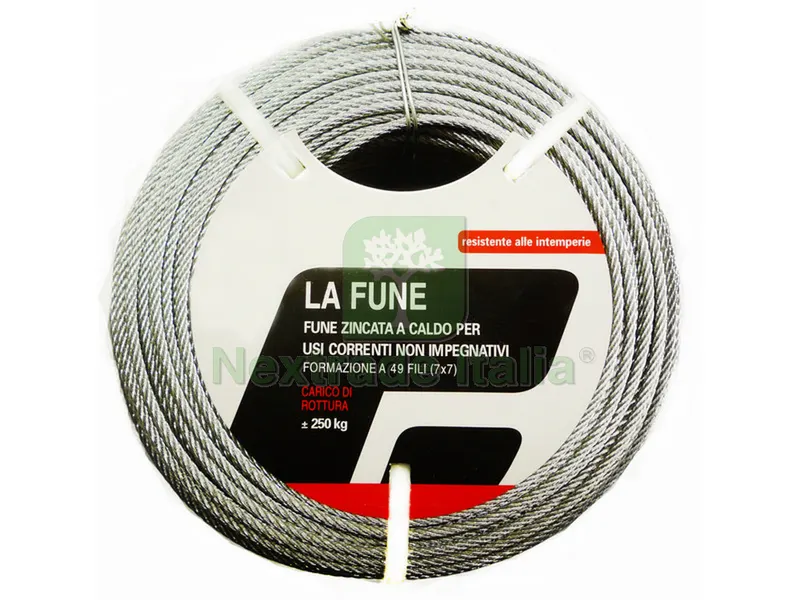 FUNE PER ARGANELLI Ø mm. 2,4 mt. 6 — Arredo — rif. FERX.VIT40448