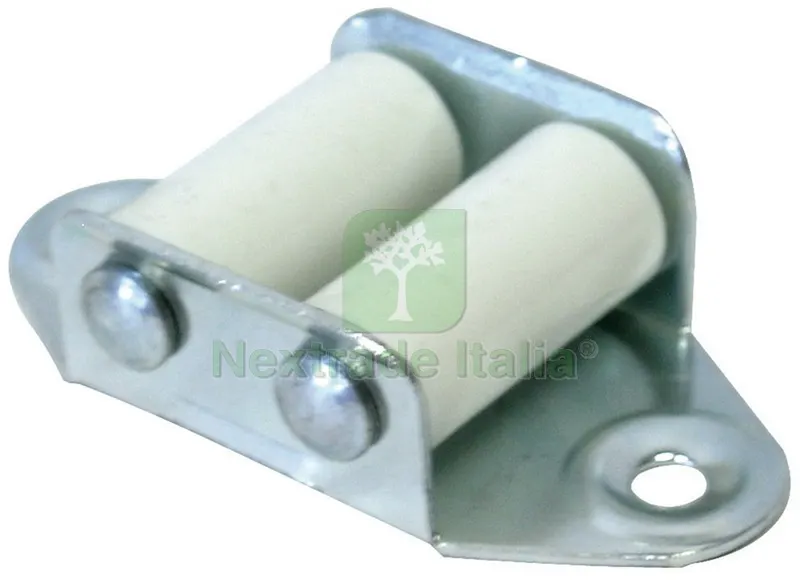 24PZ GUIDACINGHIA A RULLI IN NYLON PER TAPPARELLE — Arelle e frangivista — rif. FERX.VIT5509