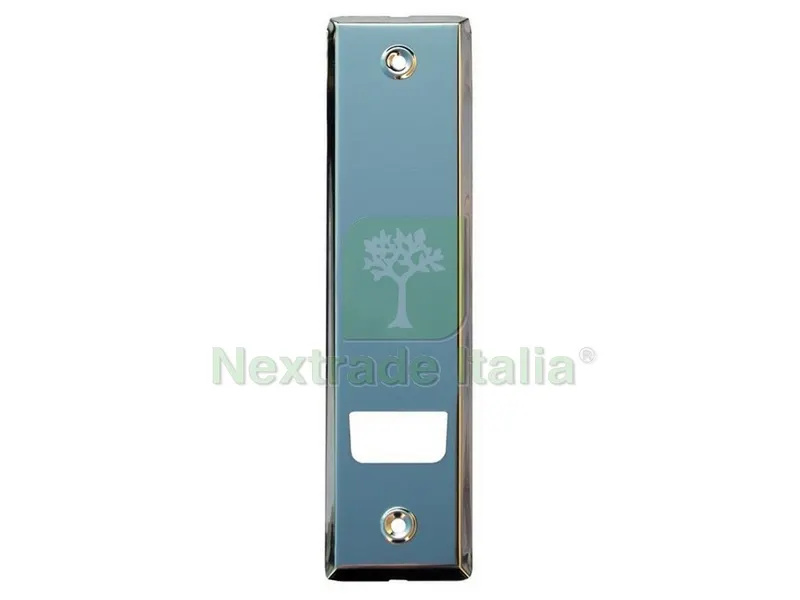 PLACCA PER AVVOLGITORI INOX interasse mm. 185 — Interruttori e prese — rif. FERX.VIT5705 PLACCA PER AVVOLGITORI INOX interasse mm. 185 — Interruttori e prese — rif. FERX.VIT5705
