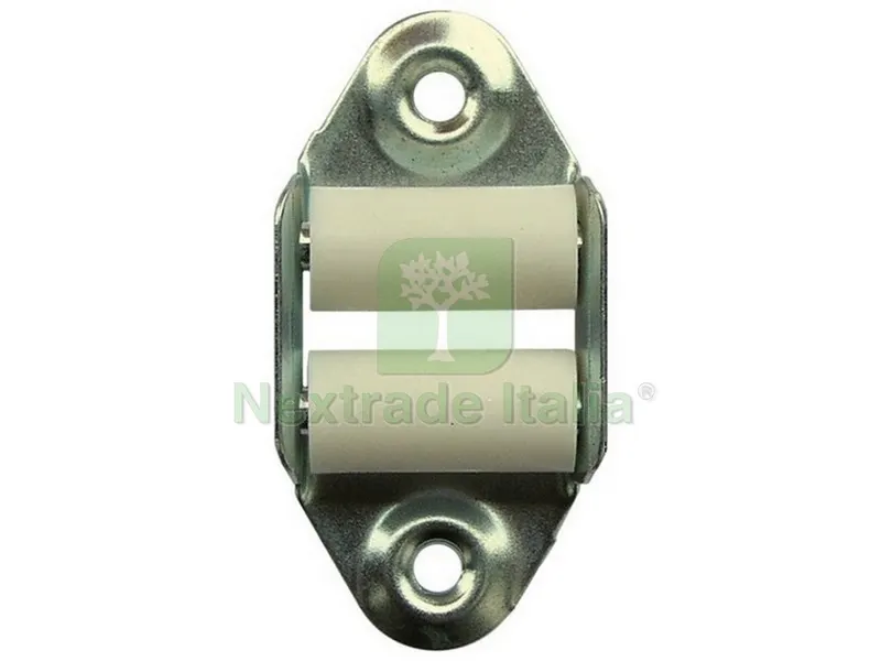 24PZ GUIDACINGHIA A RULLI IN FERRO PER TAPPARELLE — Arelle e frangivista — rif. FERX.VIT5510