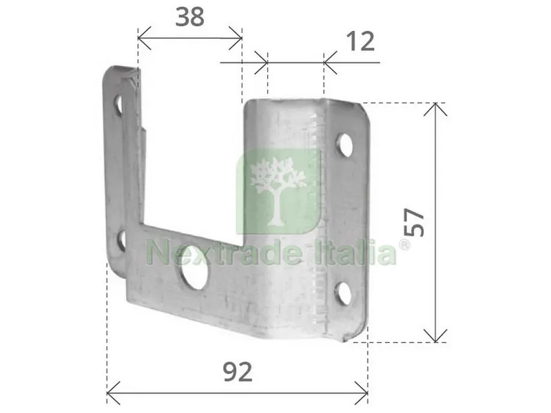 SUPPORTO A CASSONETTO Senza cuscinetto — Casalinghi e organizzazione — rif. FERX.VIT52610 SUPPORTO A CASSONETTO Senza cuscinetto — Casalinghi e organizzazione — rif. FERX.VIT52610
