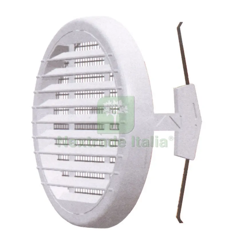 5PZ Griglia di Aerazione in Plastica RETE+ZANCHE Ø mm. 135 per fori mm. 80-125 — Scarichi e sifoni — rif. FERX.VIT18894 5PZ Griglia di Aerazione in Plastica RETE+ZANCHE Ø mm. 135 per fori mm. 80-125 — Scarichi e sifoni — rif. FERX.VIT18894