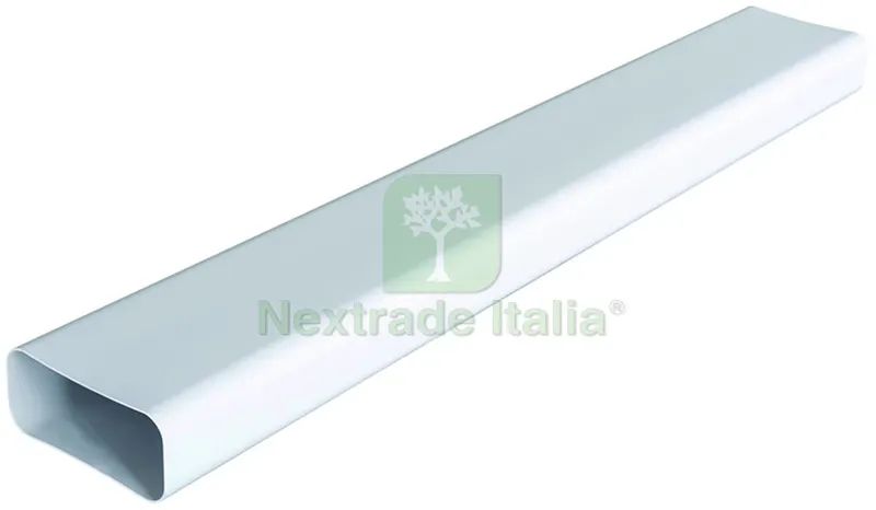 TUBO RETTANGOLARE PER AERAZIONE CANALIZZATA mm. 150x70, mt.1 col. Bianco — Tubi e raccordi — rif. FERX.VIT60171 TUBO RETTANGOLARE PER AERAZIONE CANALIZZATA mm. 150x70, mt.1 col. Bianco — Tubi e raccordi — rif. FERX.VIT60171