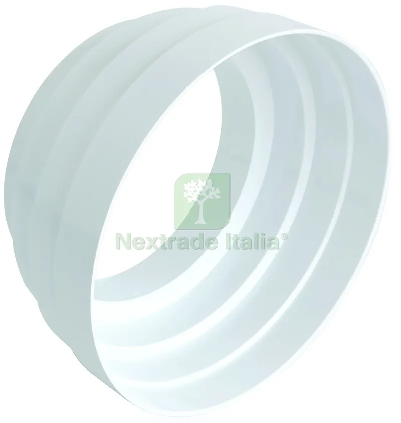 CONO DI RIDUZIONE PER AERAZIONE CANALIZZATA ø mm. 125-100, col. Bianco — Tubi e raccordi — rif. FERX.VIT60163 CONO DI RIDUZIONE PER AERAZIONE CANALIZZATA ø mm. 125-100, col. Bianco — Tubi e raccordi — rif. FERX.VIT60163