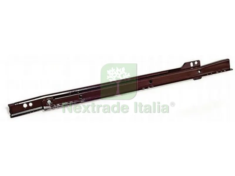 25COPPIE GUIDE PER CASSETTI CON FERMO Col. Marrone cm. 45 — Scarichi e sifoni — rif. FERX.VIT18797