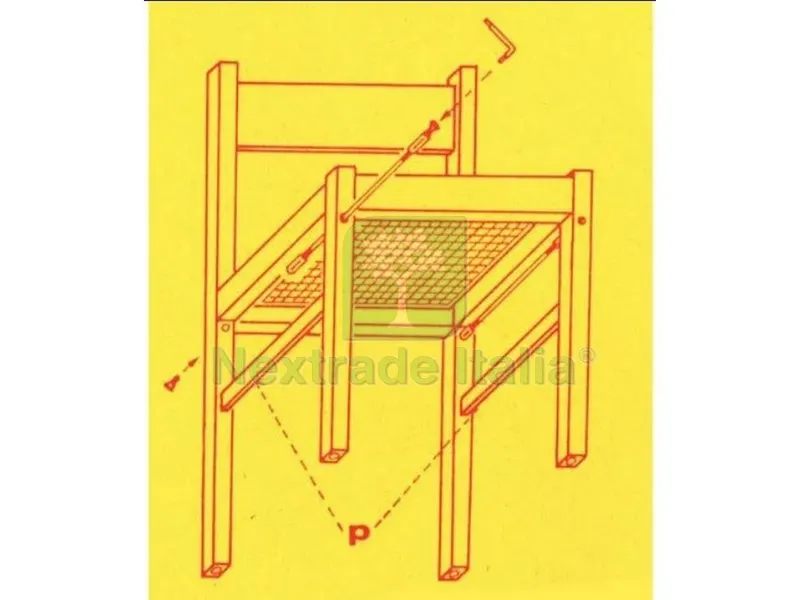 TIRANTINI PER SEDIE cm. 37¸48 4 pz. — Tasselli e ancoraggi — rif. FERX.VIT53334 — foto 3 TIRANTINI PER SEDIE cm. 37¸48 4 pz. — Tasselli e ancoraggi — rif. FERX.VIT53334 — foto 3