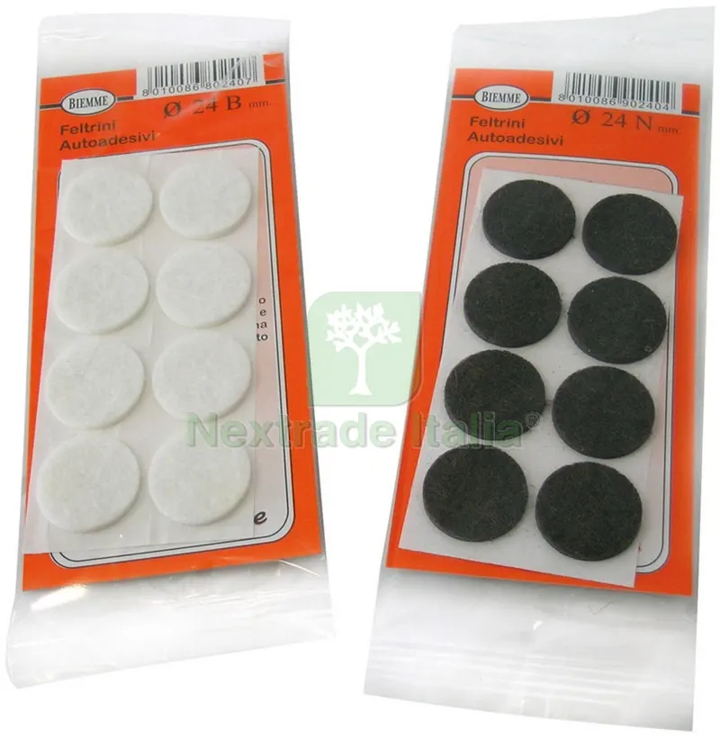 50CF FELTRINO MILLEUSI TONDO - Col. Bianco Ø mm. 40 2 pz. — Ferramenta per legno e mobili — rif. FERX.VIT29068 50CF FELTRINO MILLEUSI TONDO - Col. Bianco Ø mm. 40 2 pz. — Ferramenta per legno e mobili — rif. FERX.VIT29068
