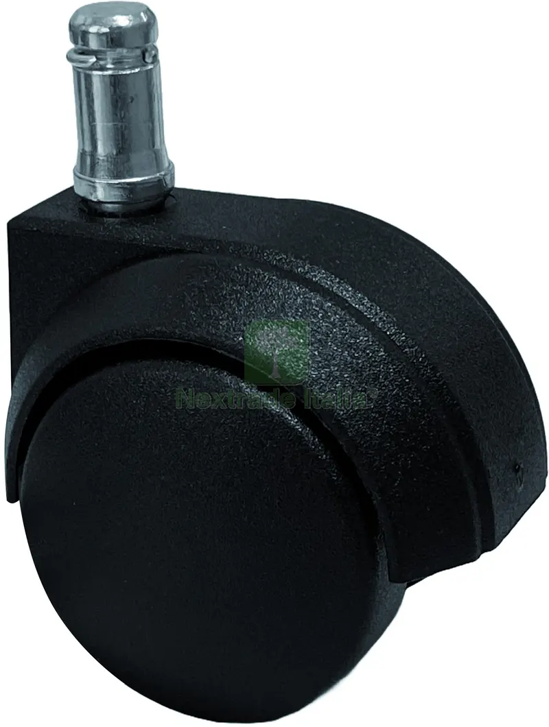 RUOTA GIREVOLE A PRESSIONE PER MOBILI Ø mm. 50 - perno mm. 11x20 pz. 4 — Ruote e rotelle — rif. FERX.VIT57427