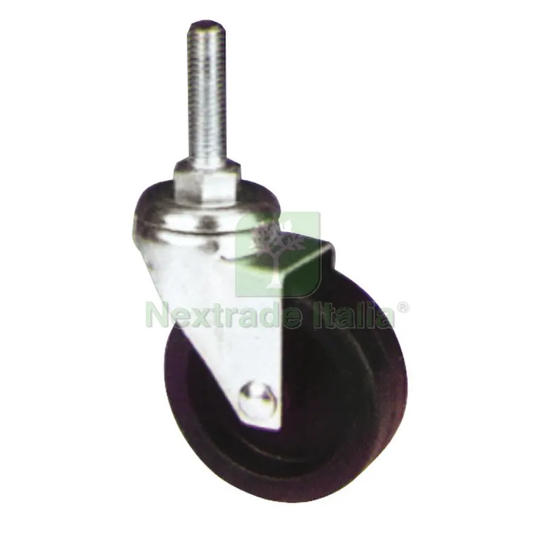 4PZ Ruota Girevole per Mobili mm. 40-perno M8x15 — Ruote e rotelle — rif. FERX.VIT8313 4PZ Ruota Girevole per Mobili mm. 40-perno M8x15 — Ruote e rotelle — rif. FERX.VIT8313