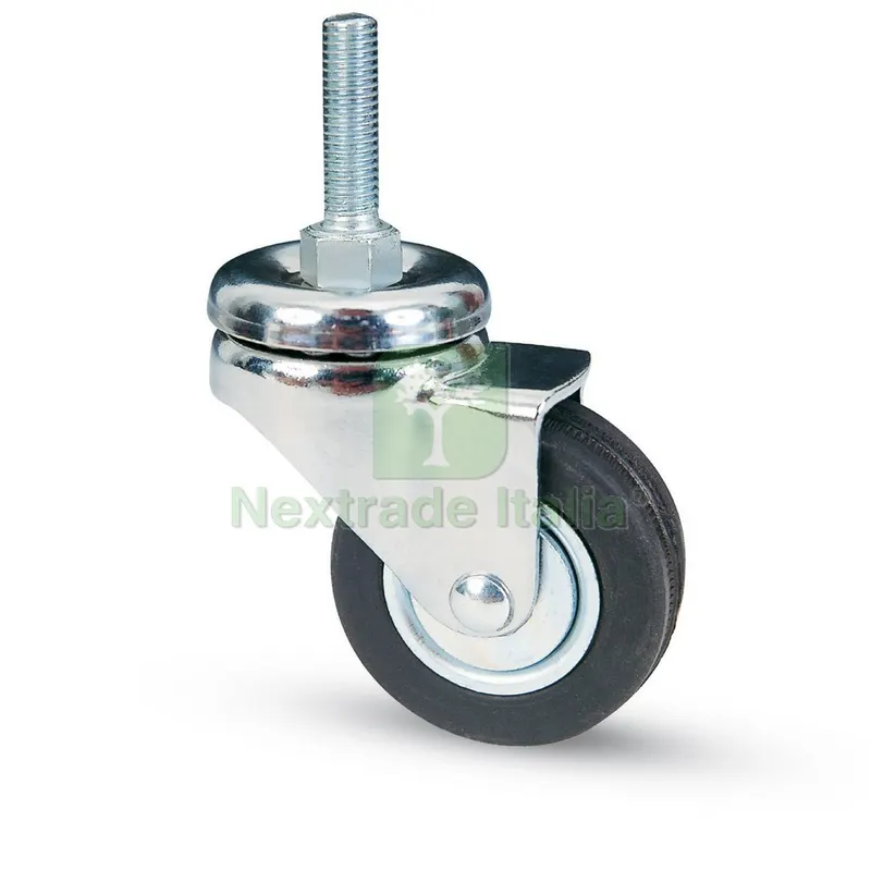 20PZ Ruota Girevole per Mobili art.150 bis mm. 40-perno M8x30 — Ruote e rotelle — rif. FERX.VIT15746 20PZ Ruota Girevole per Mobili art.150 bis mm. 40-perno M8x30 — Ruote e rotelle — rif. FERX.VIT15746