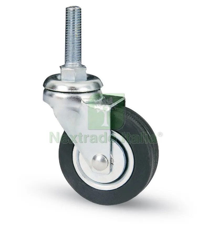 20PZ RUOTA GIREVOLE PER MOBILI art.160B mm.40-perno M8x30 — Ruote e rotelle — rif. FERX.VIT12040