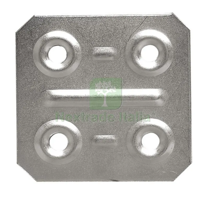 PIASTRINA DI GIUNZIONE FERRO ZINCATO 200 PZ. mm. 40x40 — Ferramenta per legno e mobili — rif. FERX.VIT12110 PIASTRINA DI GIUNZIONE FERRO ZINCATO 200 PZ. mm. 40x40 — Ferramenta per legno e mobili — rif. FERX.VIT12110