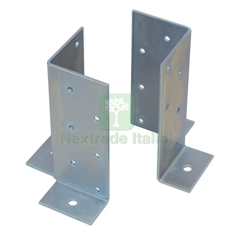12PZ Supporto per Travi in Legno Universale mm. 70x70x180 — Ferramenta per legno e mobili — rif. FERX.VIT23860