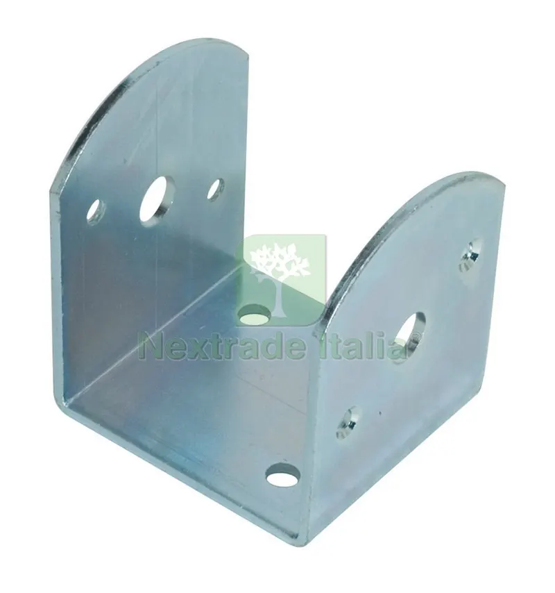 15PZ STAFFA PER TRAVI INCLINATE mm. 80x45x40 h — Ferramenta per legno e mobili — rif. FERX.VIT23853