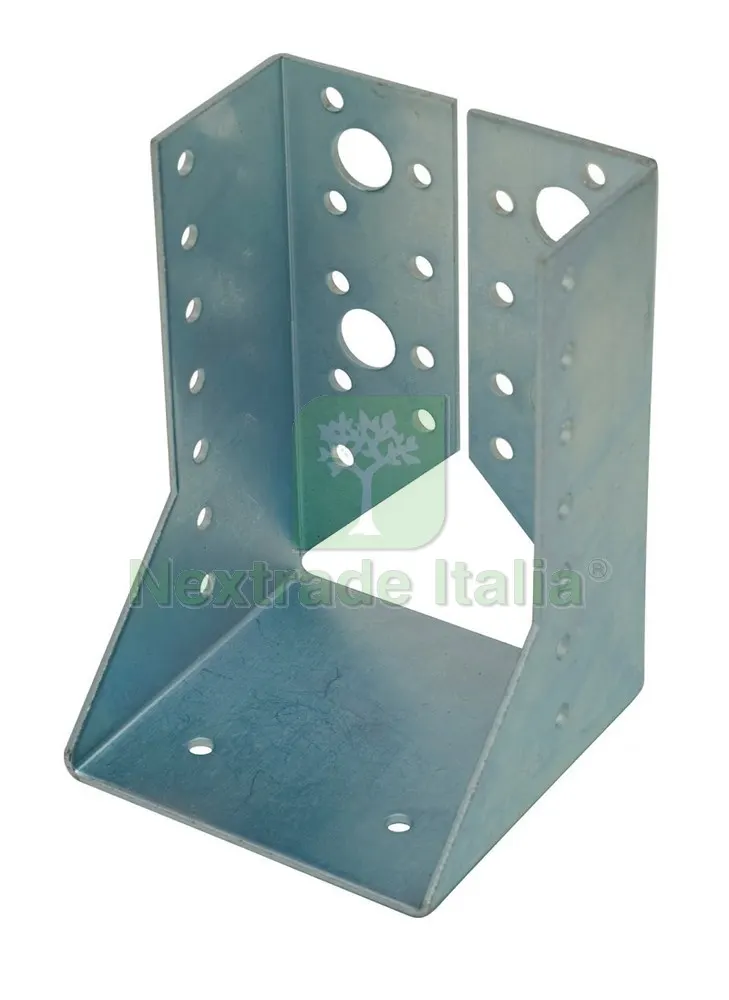 15PZ SUPPORTO PER TRAVI IN LEGNO chiuso mm.100x140 — Ferramenta per legno e mobili — rif. FERX.VIT23852