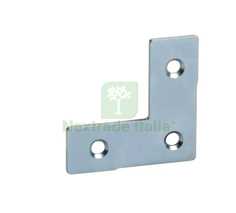 ANGOLO DI RINFORZO ZINCATO mm. 40x40 (100 pz.) — Materiali e teli da cantiere — rif. FERX.VIT11292 ANGOLO DI RINFORZO ZINCATO mm. 40x40 (100 pz.) — Materiali e teli da cantiere — rif. FERX.VIT11292