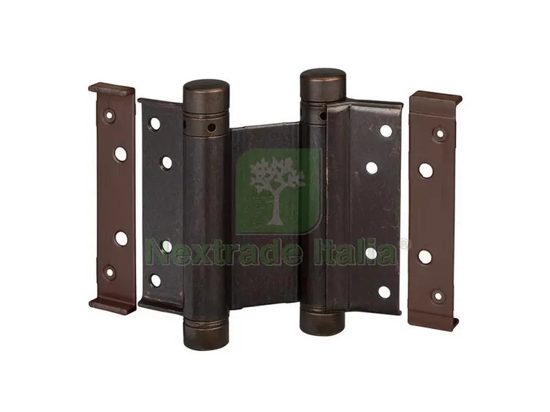 Cerniera a Molla Bommer In Acciaio Bronzato mm. 75 — Cerniere e cardini — rif. FERX.VIT11187 Cerniera a Molla Bommer In Acciaio Bronzato mm. 75 — Cerniere e cardini — rif. FERX.VIT11187