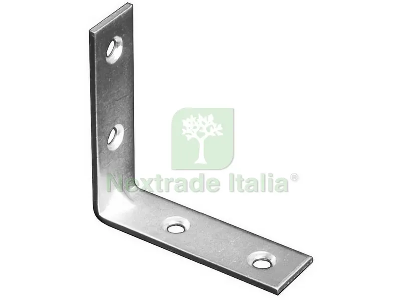 LASTRINA AD ANGOLO INOX 100 PZ. mm.30x30 — Piastre e angolari — rif. FERX.VIT45420 LASTRINA AD ANGOLO INOX 100 PZ. mm.30x30 — Piastre e angolari — rif. FERX.VIT45420