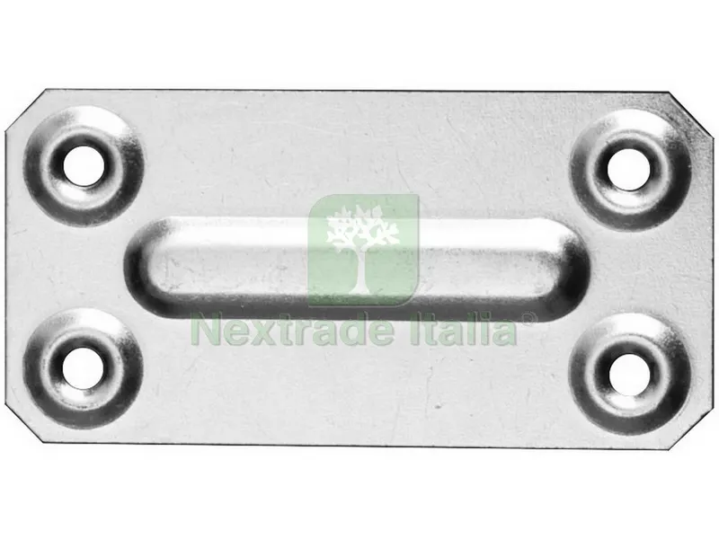 PIASTRINA DI GIUNZIONE DIRITTA FERRO ZINCATO 100 PZ. mm.70x35 — Ferramenta per legno e mobili — rif. FERX.VIT45359 PIASTRINA DI GIUNZIONE DIRITTA FERRO ZINCATO 100 PZ. mm.70x35 — Ferramenta per legno e mobili — rif. FERX.VIT45359