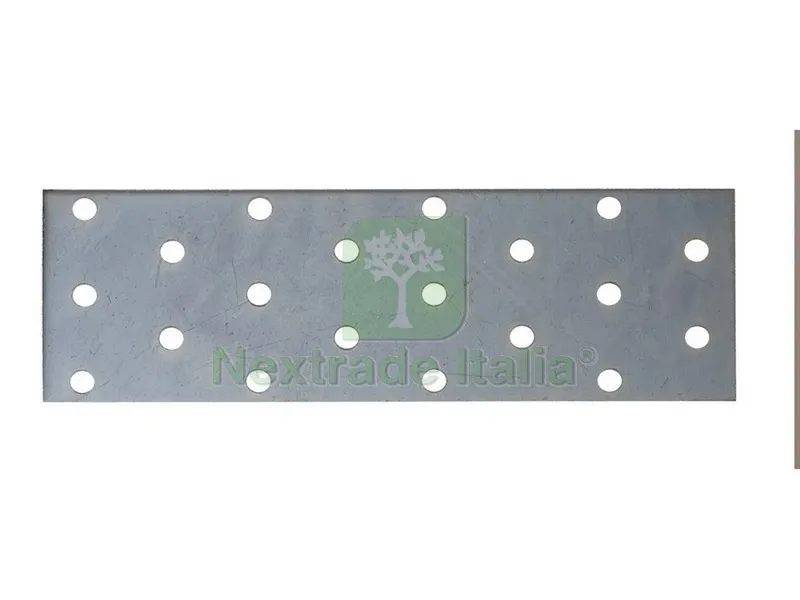 50PZ PIASTRINA PESANTE DIRITTA INOX mm.80x50 — Piastre e angolari — rif. FERX.VIT45413